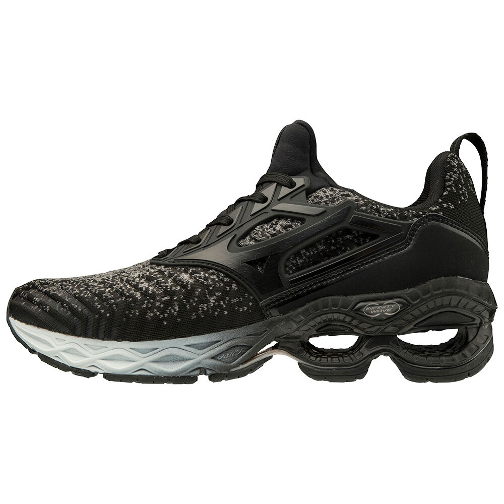 Mizuno Women's Wave Creation Waveknit Running Shoes Black (J1GD203309-JZP)